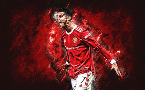 Download imagens cristiano ronaldo, o manchester united fc, pedra ...