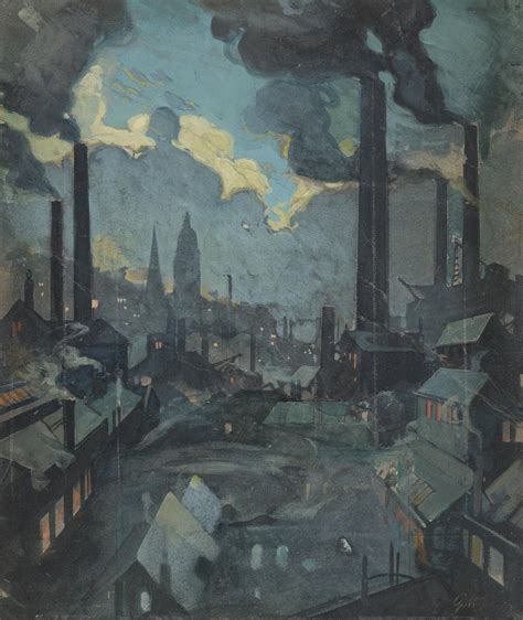 The Track East British Art Industrial Paintings Revolution Art