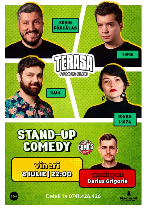 Bilete Stand Up Cu Raul Gheba Toma Sorin I Luiza Pe Terasa