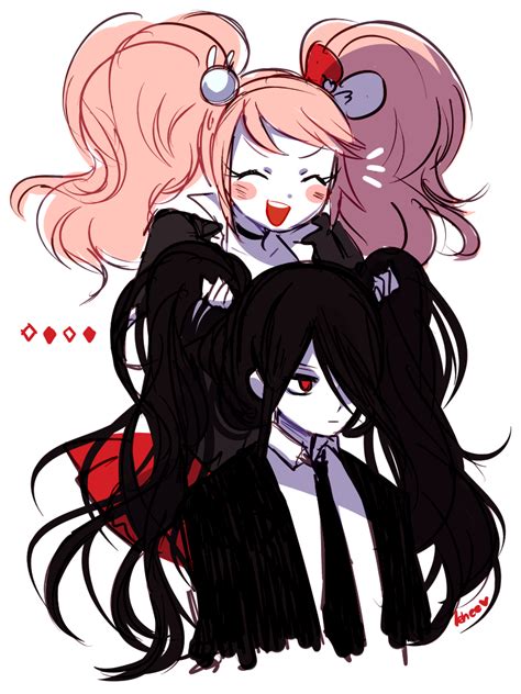 Junko Enoshima Izuru Kamukura Danganronpa Monokuma Danganronpa