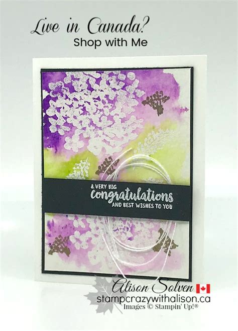 Tuesday Tips Tricks Series Pigment Sprinkles From Stampin Up