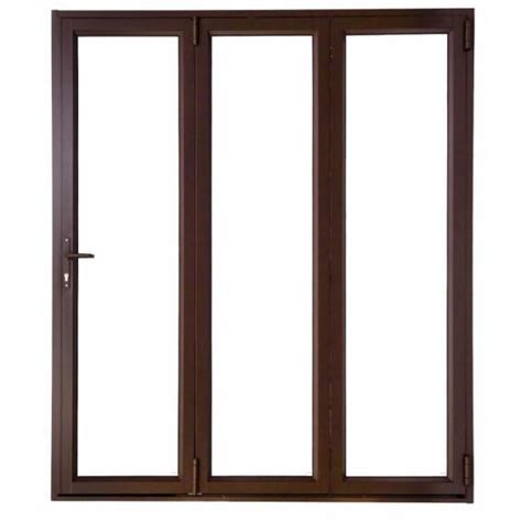 Aluminium Folding Door 3 Panel Ibuild Bronze Left Hand Opening W1800mm