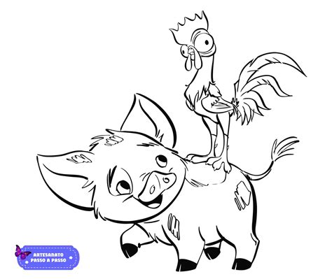 Moana Para Colorir Pdf - 6