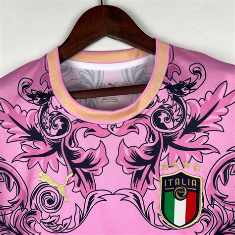 Italy Versace Concept Kit Pink– Fan Version – The Football Heritage