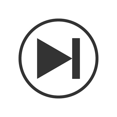 Premium Vector Fast Forward Button Icon Element Of Audio Player