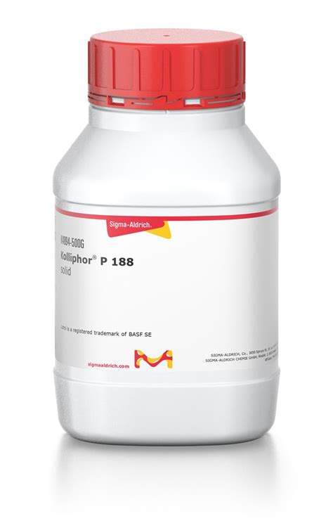 Kolliphor P 188 Solid Suitab K4894 500G SIGMA ALDRICH SLS