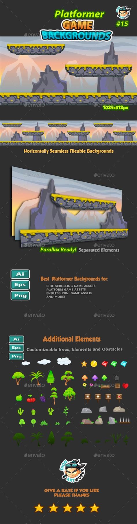 platformer game background  game background games powerpoint game