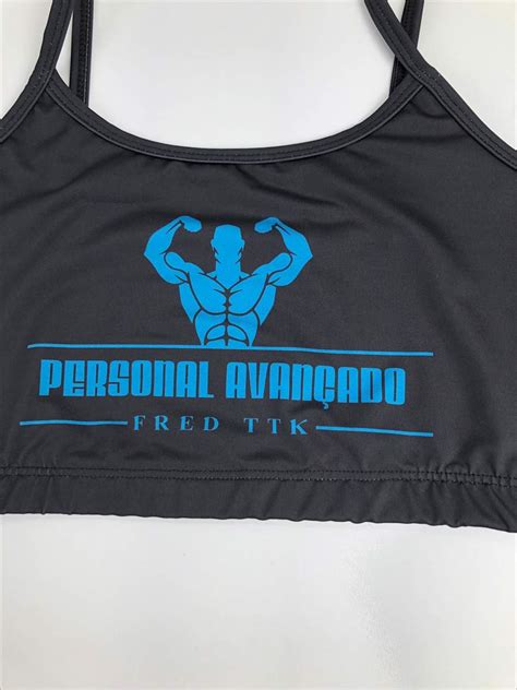 Top Academia Preto Personal Trainer CATAVENTO UNIFORMES