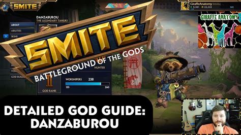 Smite Detailed God Guide Danzaburou Youtube