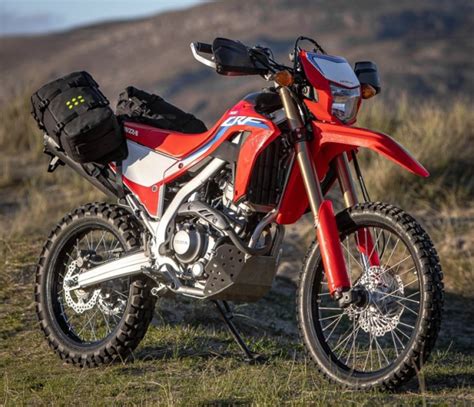 Honda CRF300L Rally Luggage From Kriega OS BASE With Adventure