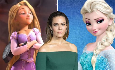 Mandy Moore Has No Time For Your Tangled Frozen Fan Theory And She Certainly Doesn T Want A