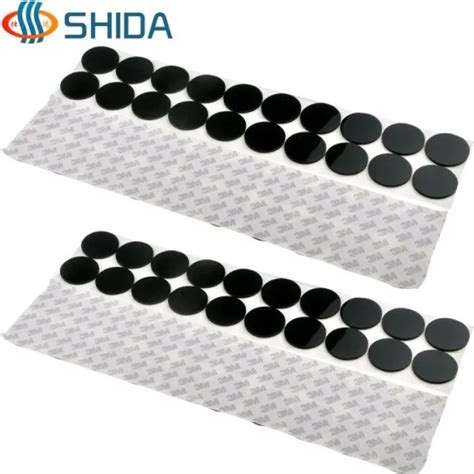 Pcs Mm Self Adhesive Soft Black Silicone Rubber Feet Pads Sticky