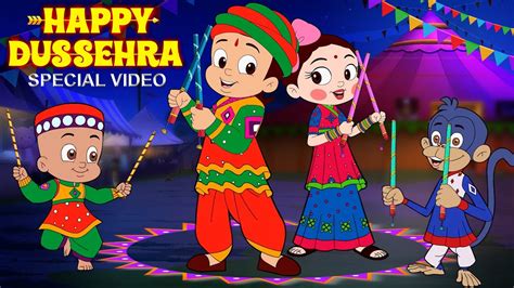 Chhota Bheem Magical Dandiya Dholakpurs Dussehra Utsav Cartoons