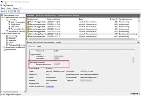 Active Directory Nutzer Wird St Ndig Gesperrt Grund Feststellen Ad