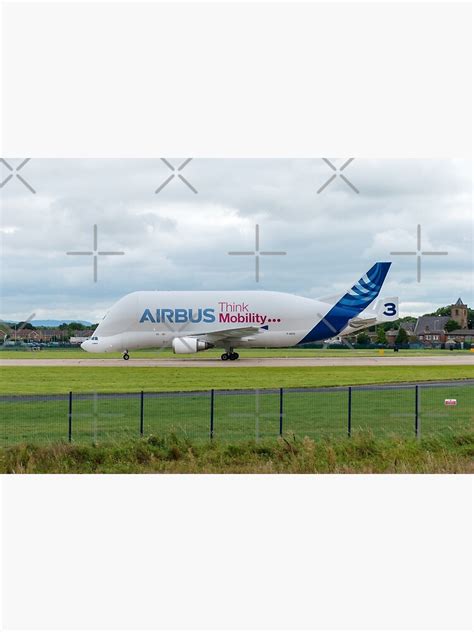 Airbus Beluga Supertransporter Poster By Russell102 Redbubble