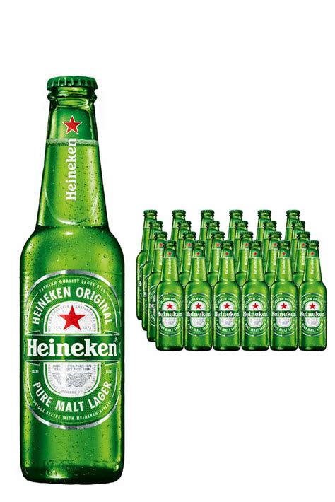 Heineken Premium Lager 24 X 33cl Case VIP Bottles