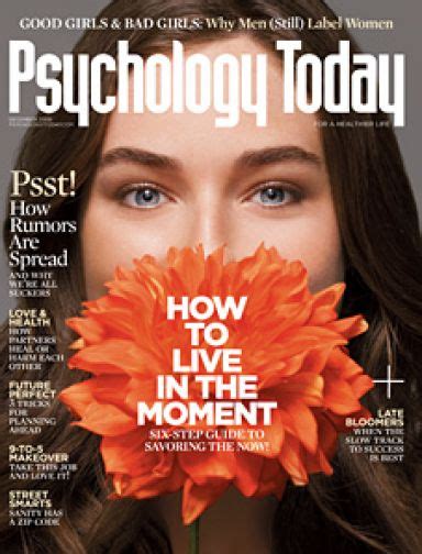 Psychology Today Magazine November 2008