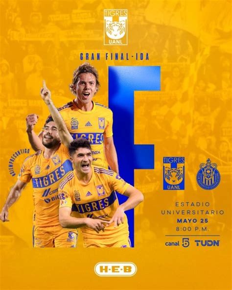 Final Tigres Vs Chivas Fecha Horario Y Dónde Ver Gratis El Partido De