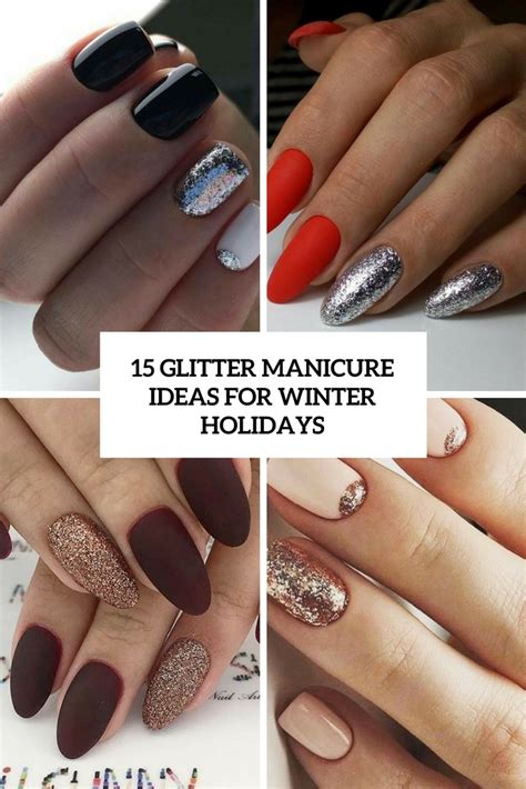 Glitter Nail Ideas 10 Diy Easy Glitter Nail Ideas Brighten Up Your