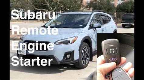 Subaru Crosstrek Remote Start Kit