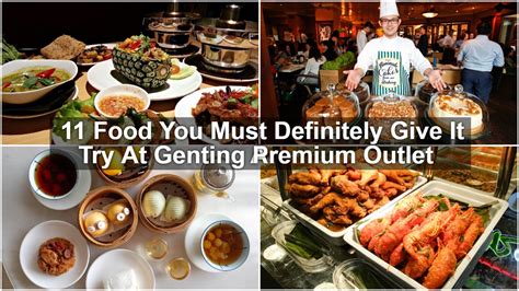 11 Food You Must Definitely Give It A Try At Genting Premium Outlet