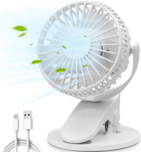 Pearl Mini Lüfter Mini Usb Tischventilator Vollmetall Neigbar Um 360