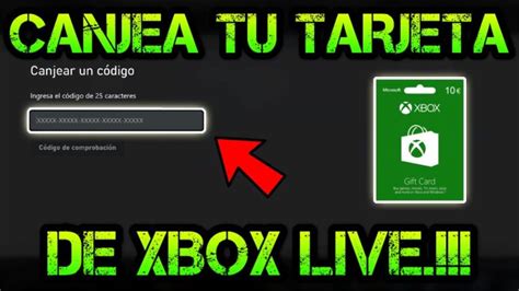 C Mo Canjear Un C Digo De Xbox Live Tarjeta Prepago