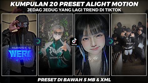 Kumpulan Preset Alight Motion Spesial Sound Kece Kane Terbaru