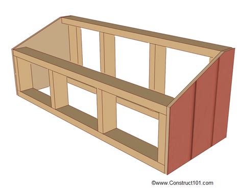 Chicken Coop Nest Box Plans Construct101