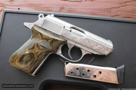 Walther Ppk S Auto Fully Engraved By Flannery Polished