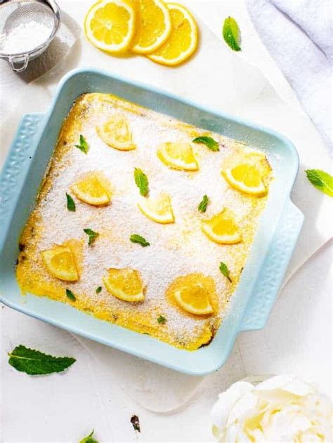 Keto Lemon Bars - Kicking Carbs