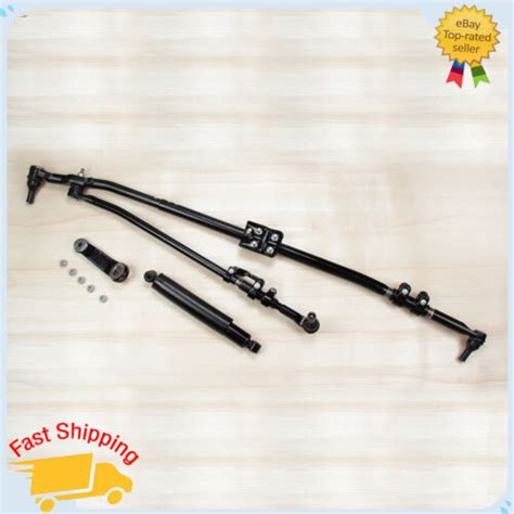 4WD Front Steering Linkage Drag Link Tie Rod Kit For Dodge Ram 2500