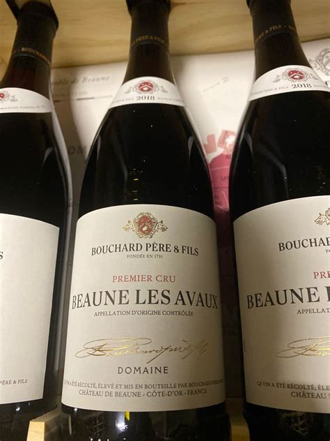 2019 Bouchard Père et Fils Beaune 1er Cru Avaux France Burgundy Côte