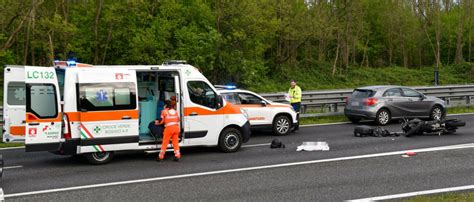 Incidente Sulla Statale Gravissimo Motociclista Il Cittadino Di