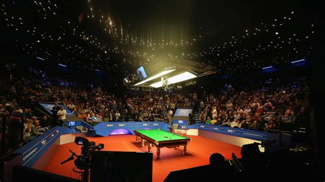 World Snooker Championship to pilot the safe return of spectators at ...