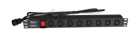 1U 8 Outlet IEC C13 PDU Suntec IT