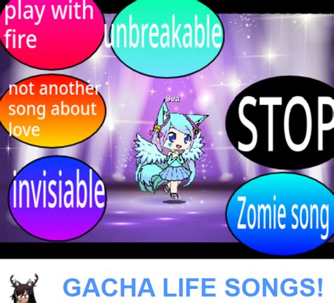 "Gacha" songs? I- (ft. "amazing" spelling) : r/GachaLifeCringe