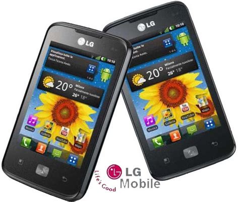 LG Optimus Hub E510 descripción y los parámetros