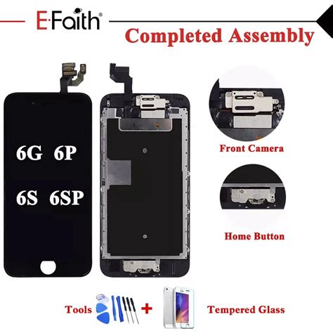 Aaa Screen Lcd For Iphone 6 6s 6plus 7 8g Display 6sp Iphone 5 Se 5s Screen Touch Full Set