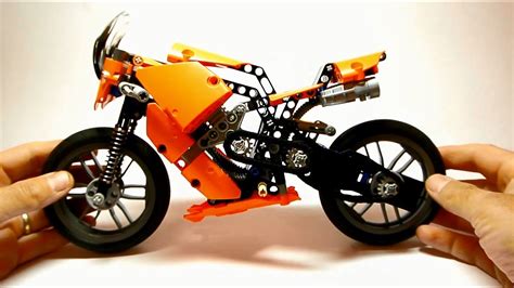 How To Build The Lego Technic Sport Bike Youtube