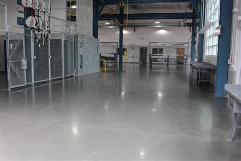 Industrial Polished Concrete Floor Polished Decorative Concrete Bay