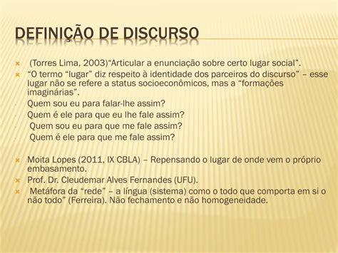 Ppt O Texto E O Discurso Na História Do Pensamento Da Linguagem I