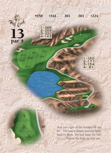 Hole Wolf Creek Golf Las Vegas Nevada Mesquite Courses