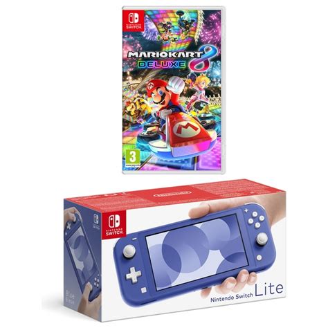 Nintendo Switch Lite Blue Select Game Smyths Toys Uk