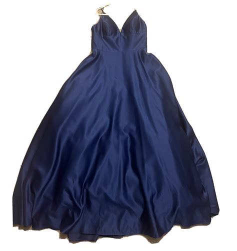 Royal Blue ball gown by Betsy and Adam, Size 8 with p… - Gem