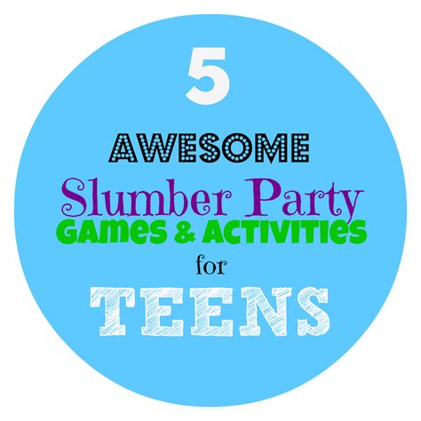 5 Best Sleepover Games and Activities for Teens - Adventures of Kids