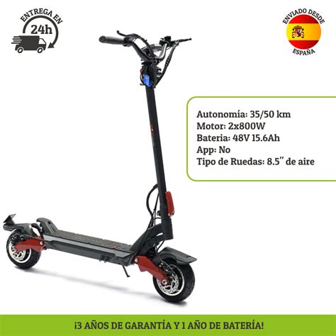 Patinete El Ctrico Ice Q Evo One Taller Del Patinete