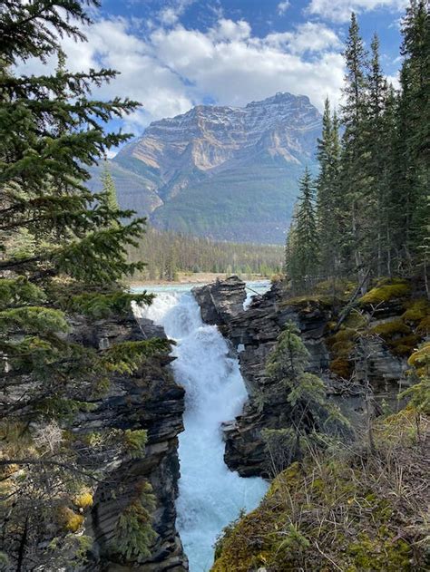 Photo of Athabasca Falls in Alberta, Canada · Free Stock Photo