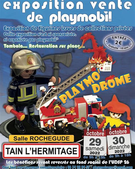 Exposition Playmobil Exposition vente de Playmobil à Tain l Hermitage