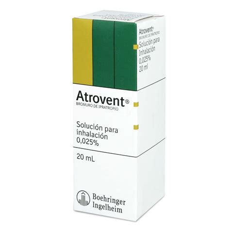 Atrovent Solucion 20 Ml Redfarma Una Farmacia Online En Chile